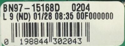 MAIN PARA MONITOR SAMSUNG / NUMERO DE PARTE BN94-13377D / BN97-15168D / NUMERO DE PANEL CY-PR236CGAV1H / MODELO C24RG50FQN - Imagen 2